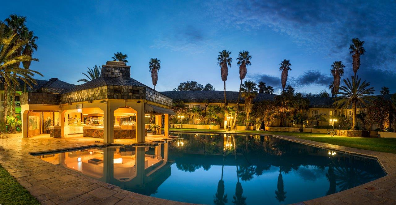 Mmabatho Palms hotel destroyed by fire