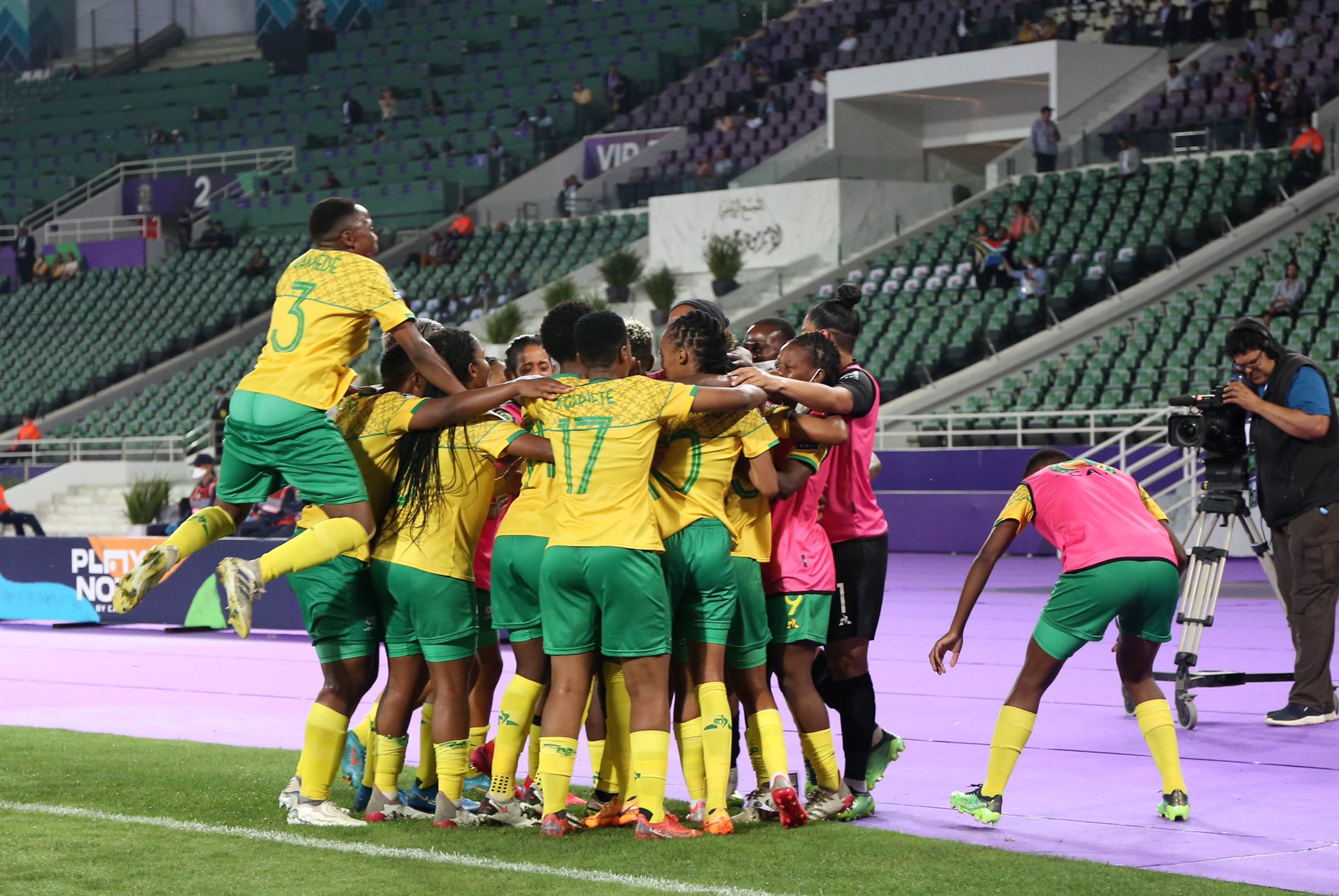 Banyana Banyana seal 2023 World Cup place after reaching Wafcon semi-final
