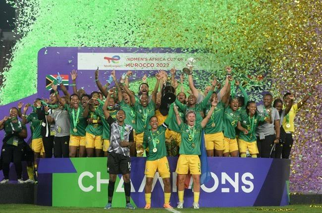 Hildah Magaia’s brace earns Banyana Banyana first ever Wafcon title