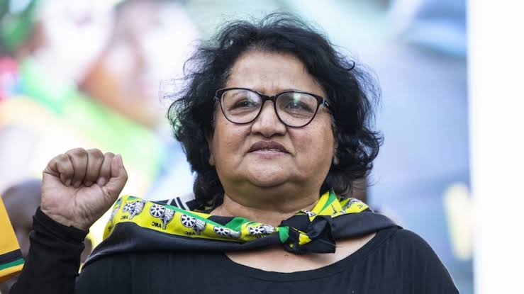 Pint-sized ANC DSG Jessie Duarte was not small!