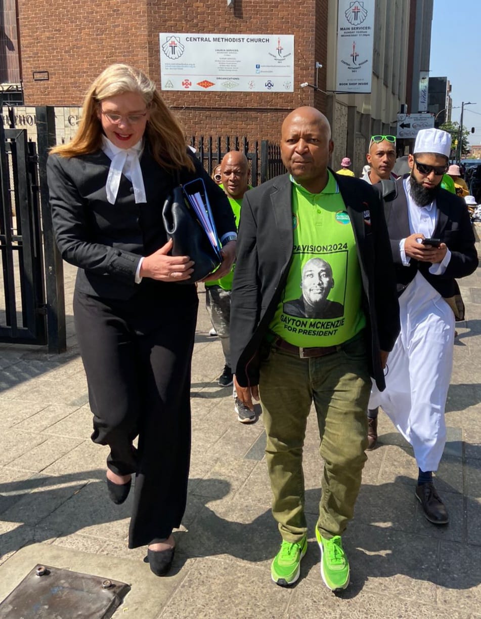 WATCH: Patriotic Alliance’s Kenny Kunene gives Malema a dose of his own medicine as he chants: “Kiss Malema, the sellout”