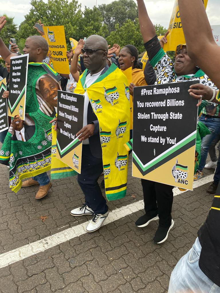 Free ride and KFC for Ramaphosa’s supporters at Nasrec