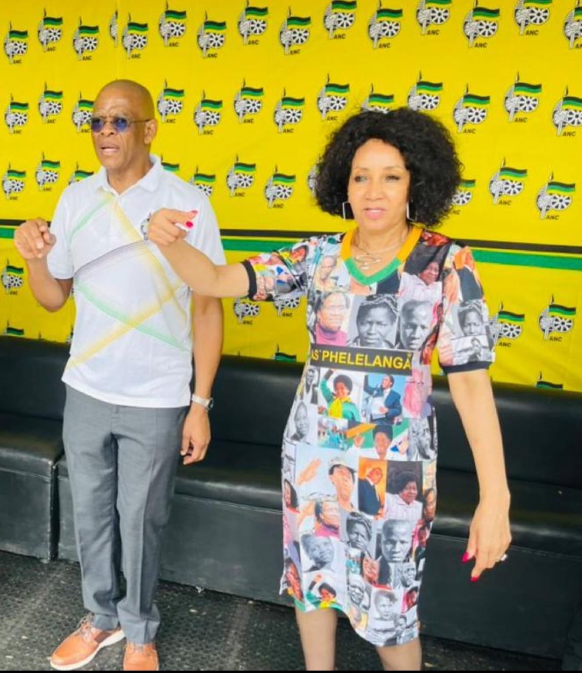 Sisulu’s reconciliation dress at Nasrec – A dress worth talking about