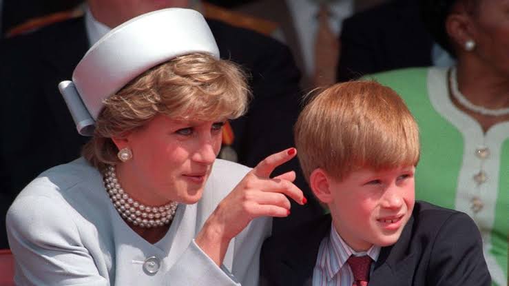 Prince Harry says he cried once after Diana death