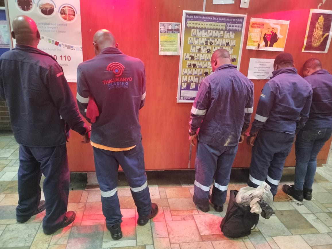 City Power employee and contractor caught red-handed stealing transformer