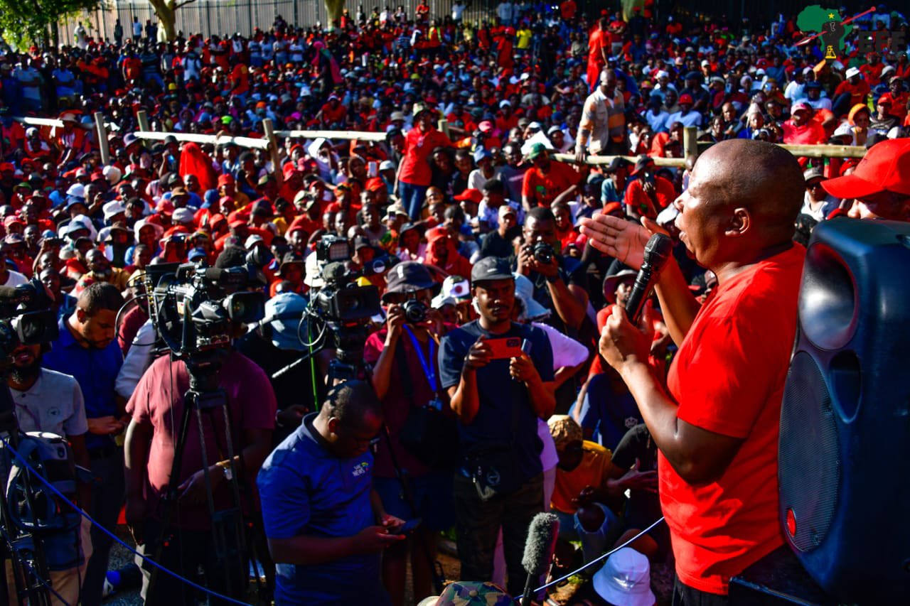 EFF threatens to protest again if its detained ‘peaceful demonstrators’ are not released