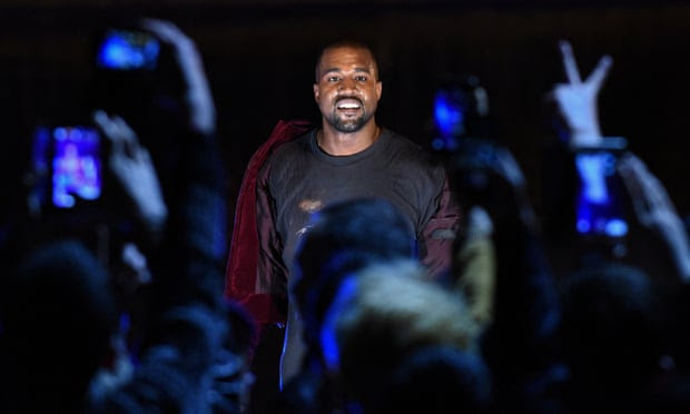 Kanye West performs at Travis Scott concert after antisemitism scandal